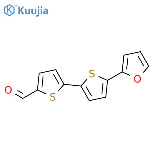 [2,2'-Bithiophene]-5-carboxaldehyde, 5'-(2-furanyl)- structure