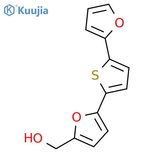 2-Furanmethanol, 5-[5-(2-furanyl)-2-thienyl]- structure