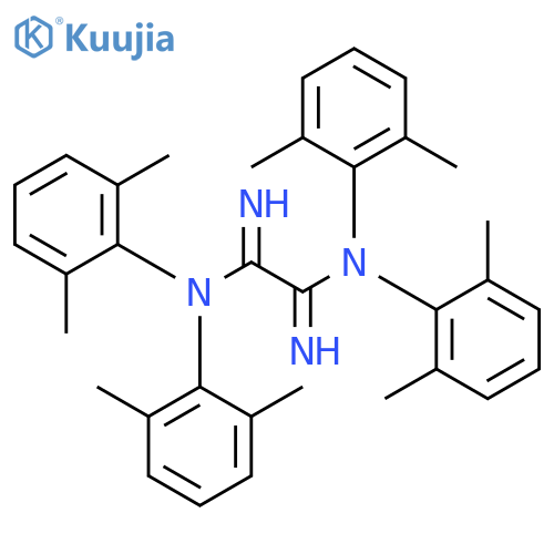 Ethanediimidamide, N,N',N'',N'''-tetrakis(2,6-dimethylphenyl)- structure