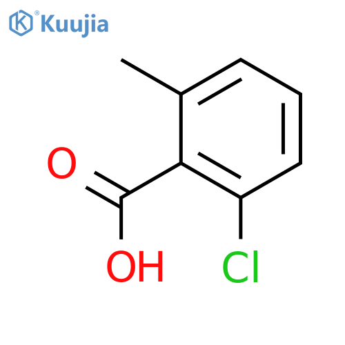 2-Chloro-6-methylbenzoic acid structure