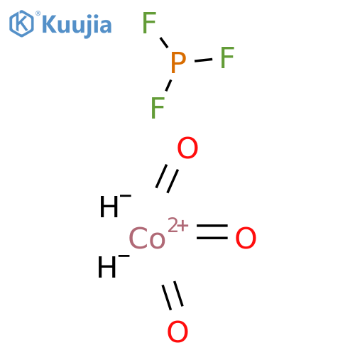 (phosphorus trifluoride)cobalt tricarbonyl hydride structure