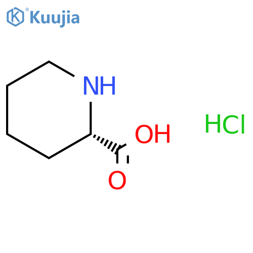 (S)-Piperidine-2-carboxylic acid hydrochloride structure