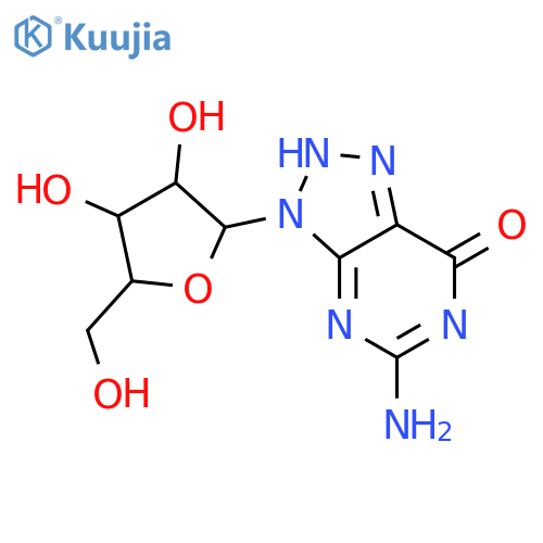 8-Azaguanosine structure