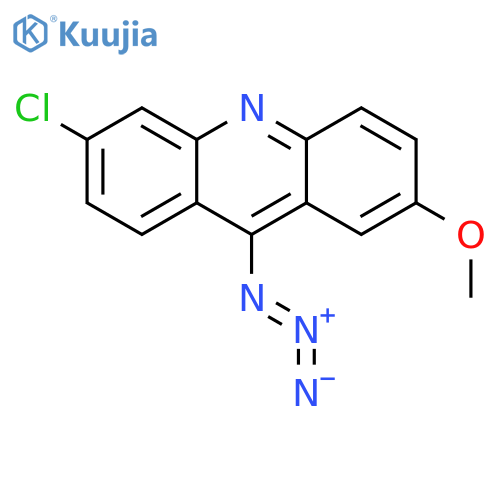 Acridine, 9-azido-6-chloro-2-methoxy- structure