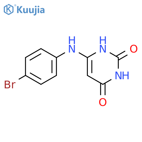 6-(4-bromoanilino)-1h-pyrimidine-2,4-dione structure
