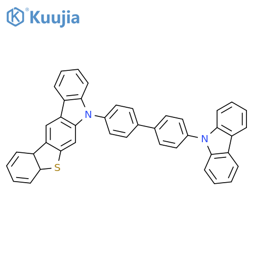 7H-[1]Benzothieno[2,3-b]carbazole, 7-[4'-(9H-carbazol-9-yl)[1,1'-biphenyl]-4-yl]-4a,12b-dihydro- structure