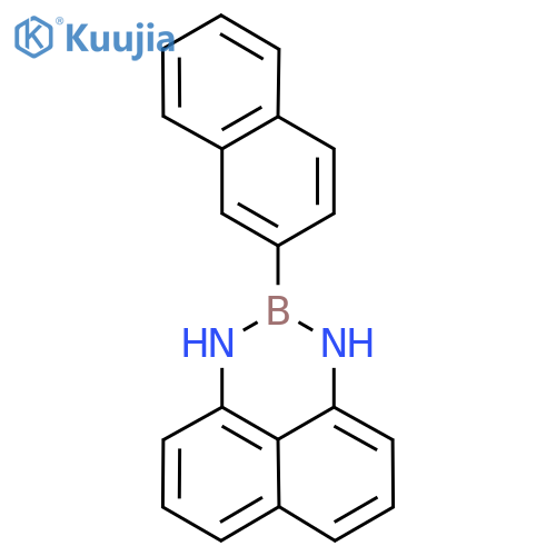 2-(Naphthalen-2-yl)-2,3-dihydro-1H-naphtho1,8-de1,3,2diazaborinine structure