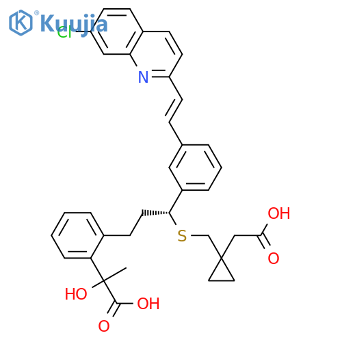 Montelukast Dicarboxylic Acid(Mixture of Diastereomers) structure