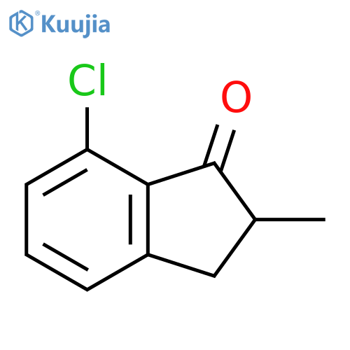 7-Chloro-2-methyl-2,3-dihydro-1H-inden-1-one structure