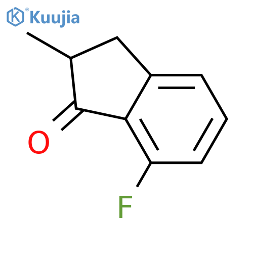 7-fluoro-2-methyl-1-indanone structure