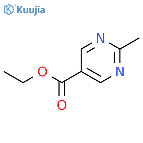 Ethyl 2-methylpyrimidine-5-carboxylate structure