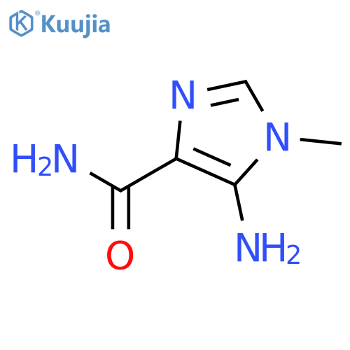 1H-Imidazole-4-carboxamide,5-amino-1-methyl- structure
