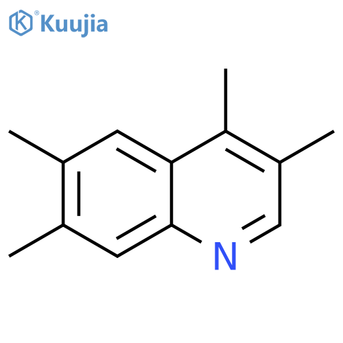 Quinoline, 3,4,6,7-tetramethyl- structure