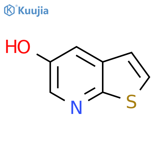 Thieno[2,3-b]pyridin-5-ol structure