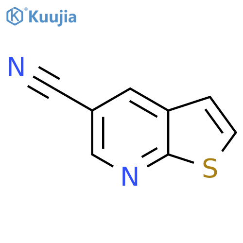 Thieno[2,3-b]pyridine-5-carbonitrile structure