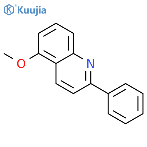 5-Methoxy-2-phenylquinoline structure