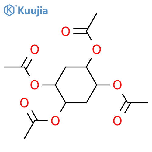 1,2,4,5-Cyclohexanetetrol; (1RS,2RS,4RS,5RS)-form, Tetra-Ac structure