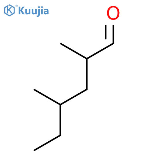 Hexanal, 2,4-dimethyl-, (2R,4R)-rel- structure
