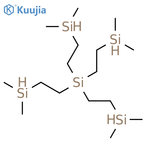 Silane, tetrakis[2-(dimethylsilyl)ethyl]- structure