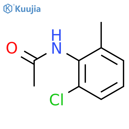 2-Chloro-6-methylacetanilin structure