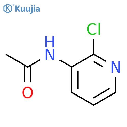 N-(2-Chloropyridin-3-yl)acetamide structure