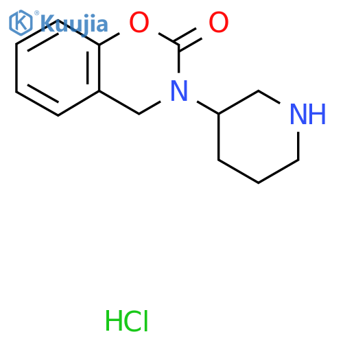 3-(Piperidin-3-YL)-3,4-dihydro-2H-benzo[E][1,3]oxazin-2-one hcl structure