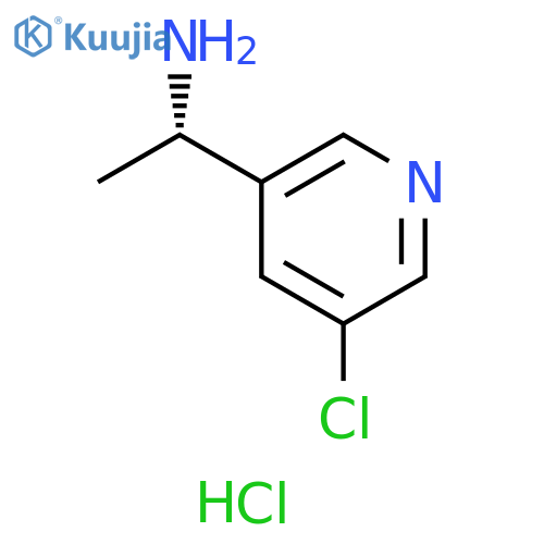 (S)-1-(5-Chloropyridin-3-yl)ethanamine dihydrochloride structure