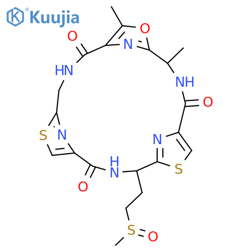 Tenuecyclamide C; 14-S-Oxide structure