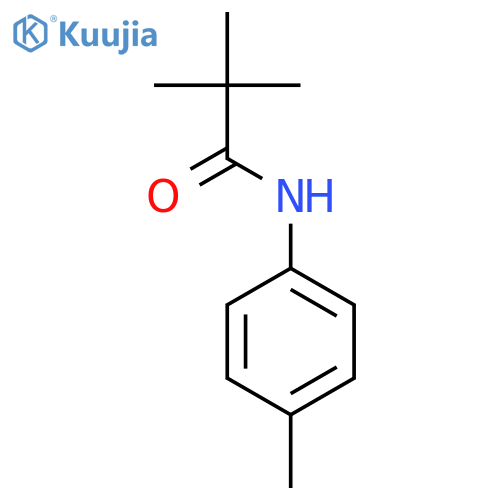Propanamide,2,2-dimethyl-N-(4-methylphenyl)- structure