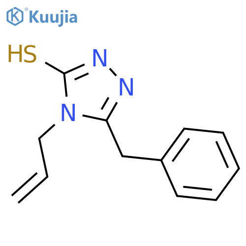 5-Benzyl-4-(prop-2-en-1-yl)-4H-1,2,4-triazole-3-thiol structure