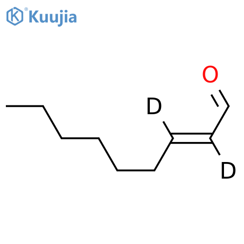 trans-2-Nonenal-D2 structure