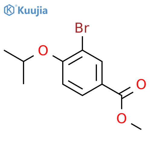 Methyl 3-bromo-4-isopropoxybenzoate structure