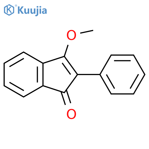 1H-Inden-1-one, 3-methoxy-2-phenyl- structure