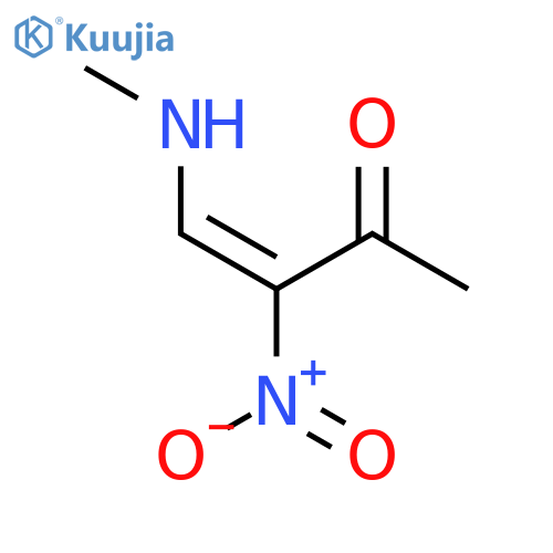 3-Buten-2-one,4-(methylamino)-3-nitro-, (3E)- structure