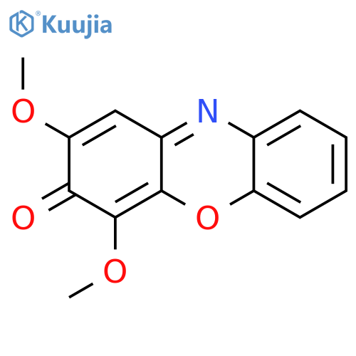 1,2,4-Trimethoxy-3H-phenoxazin-3-one; 1-Demethoxy structure