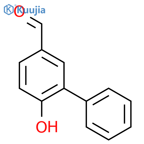 4-hydroxy-3-phenylbenzaldehyde structure