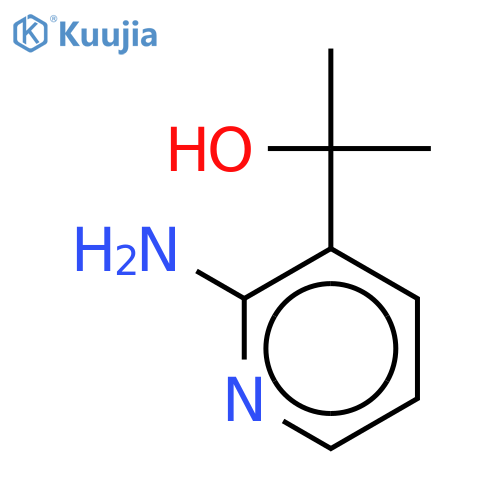 2-amino-a,a-dimethyl-3-Pyridinemethanol structure