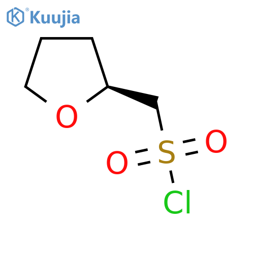 (2S)-oxolan-2-ylmethanesulfonyl chloride structure