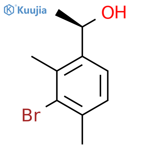 (1R)-1-(3-bromo-2,4-dimethylphenyl)ethan-1-ol structure