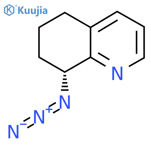 (8R)-8-Azido-5,6,7,8-tetrahydroquinoline structure