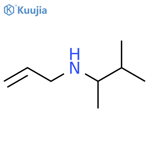 2-Butanamine, 3-methyl-N-2-propen-1-yl- structure