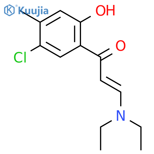 2-Propen-1-one,1-(5-chloro-2-hydroxy-4-methylphenyl)-3-(diethylamino)- structure