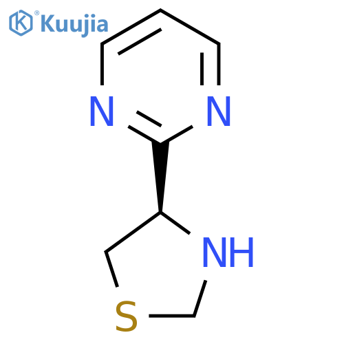 2-(4R)-1,3-thiazolidin-4-ylpyrimidine structure