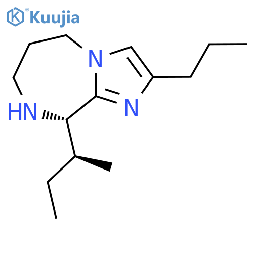 (9S)-9-[(2S)-butan-2-yl]-2-propyl-5H,6H,7H,8H,9H-imidazo[1,2-a][1,4]diazepine structure