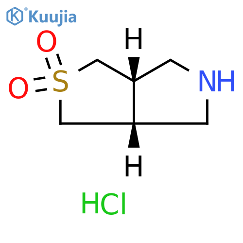 (3aR,6aS)-hexahydro-1H-2lambda6-thieno[3,4-c]pyrrole-2,2-dione hydrochloride, cis structure