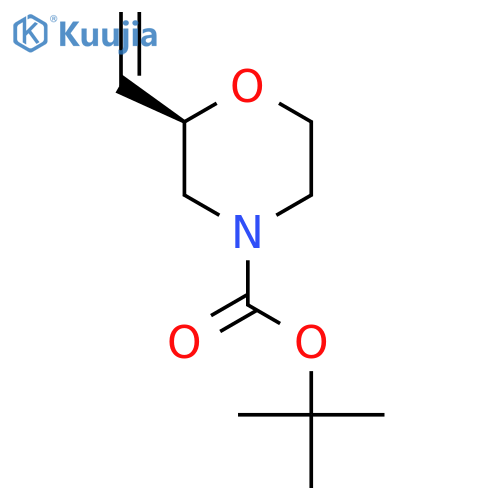 (R)-Tert-Butyl 2-vinylmorpholine-4-carboxylate structure