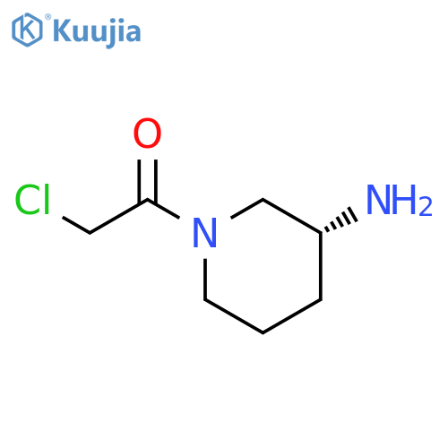 Ethanone, 1-[(3R)-3-amino-1-piperidinyl]-2-chloro- structure