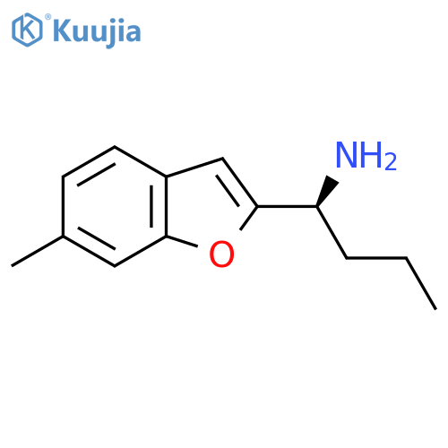 (1S)-1-(6-methyl-1-benzofuran-2-yl)butan-1-amine structure