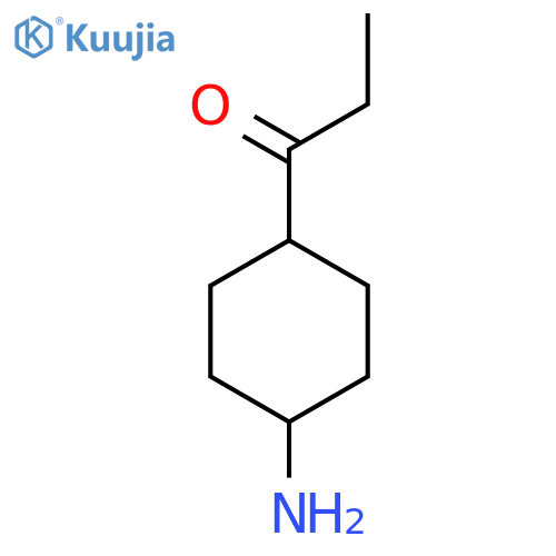 1-(4-Aminocyclohexyl)propan-1-one structure