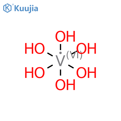 Hexaaquavanadium(III)(3+) structure